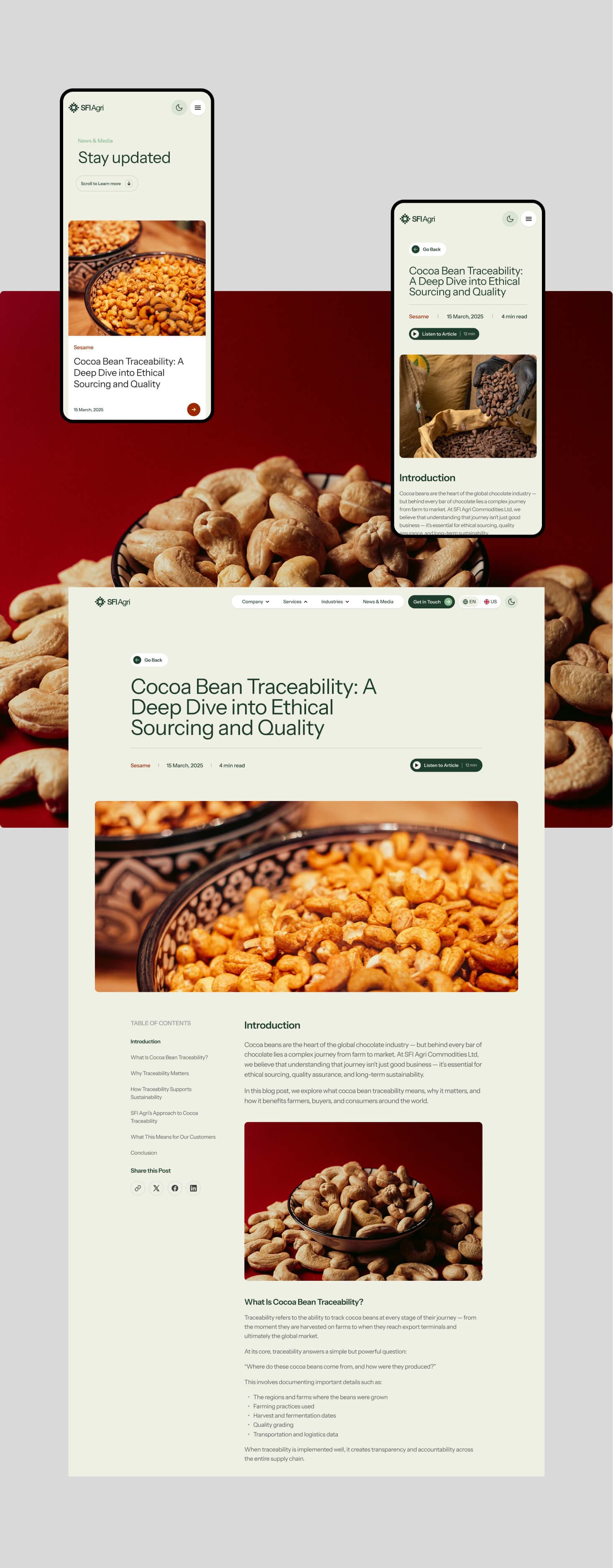 SFI Agri blog and newsroom